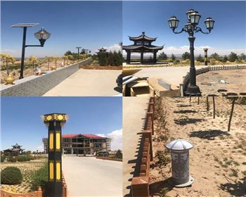 寧夏吳忠市同心縣景觀燈、庭院燈、草坪燈系列項目