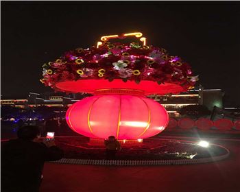 西安蓮湖區(qū)2019年元旦、春節(jié)亮化工程案例